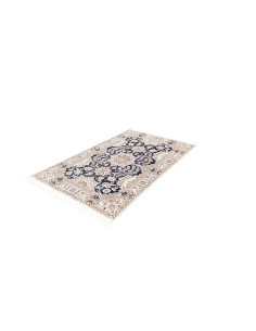 Tappeto Nain 9la Persia 124x197 Blu Notte Crema 2