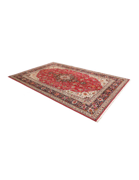 Tappeto Tabriz Persia 198x300 Rosso Blu Scuro