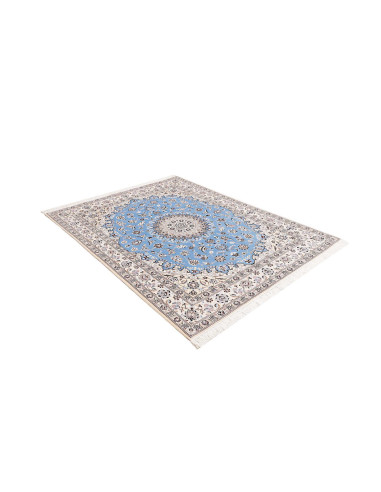 Nain 6la 160x203 Cm Nain 6la Persia Hand-spun Wool And Silk