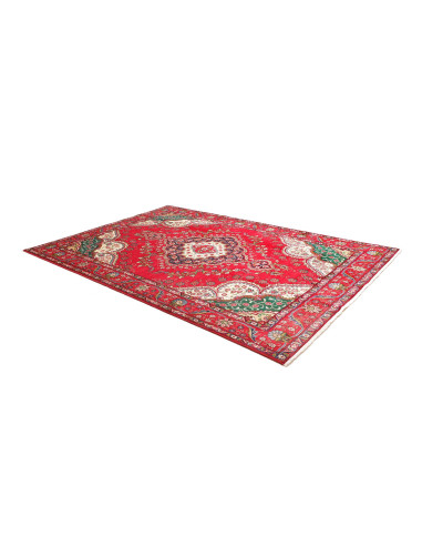 Tappeto Tabriz Persia 210x300 Rosso Blu