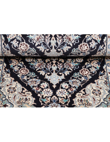 Nain 6la 50x206 Cm Nain 6la Persia Hand-carded Wool And Silk