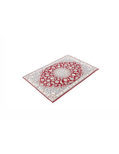 Hand Made Rug Nain 9la Persia 82x118 Red Cream