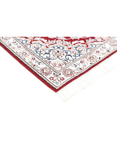 Hand Made Rug Nain 9la Persia 82x118 Red Cream