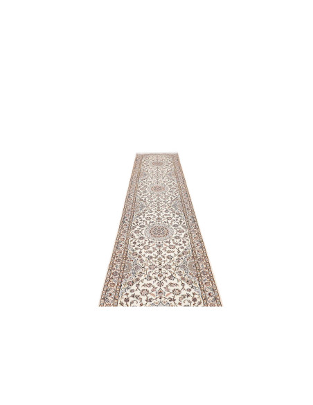 Nain 6la 85x405 Cm Nain 6la, Persia, Lana Cardata A Mano E