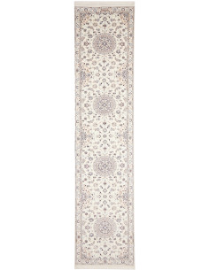 Nain 6la 87x400 Cm Nain 6la, Persia, Lana Cardata A Mano E