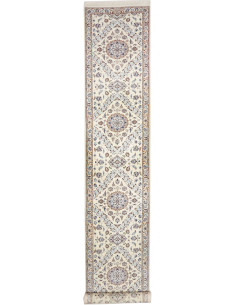 Nain 6la 82x540 Cm Nain 6la, Persia, Lana Cardata A Mano E