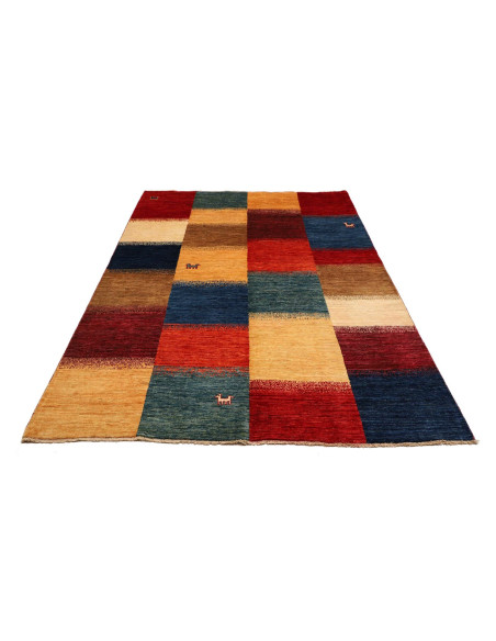 Tappeto Fun Collection Pakistan marrone grigio 166x235