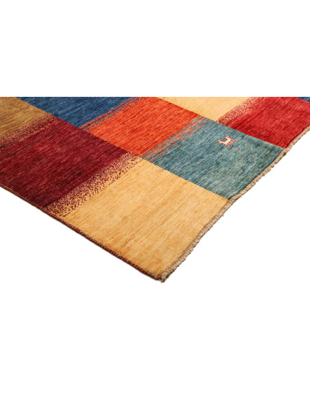 Tappeto Fun Collection Pakistan marrone grigio 166x235