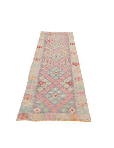 Kilim 73x244 Cm Kilim, Afghanistan, Lana Cardata A Mano, 2