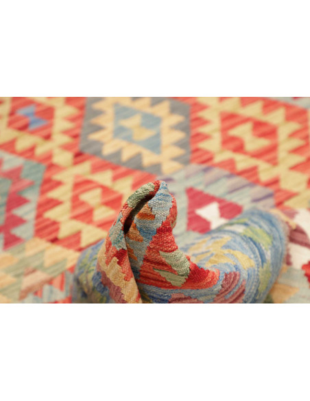 Kilim 170x237 Cm Kilim, Afghanistan, Hand-carded Wool