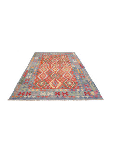 Kilim 173x241 Cm Kilim, Afghanistan, Hand-carded Wool, 2