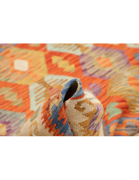 Kilim 178x243 Cm Kilim, Afghanistan, Lana Cardata A Mano