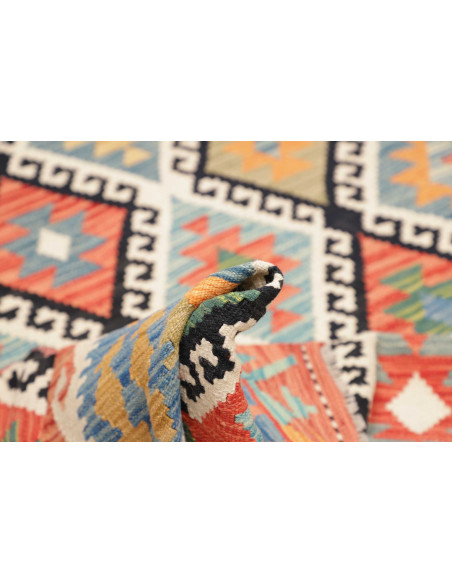Kilim 174x235 Cm Kilim, Afghanistan, Hand-carded Wool warp: