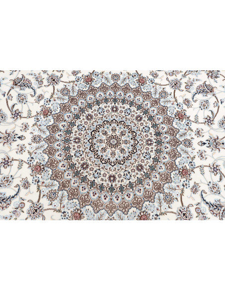 Nain 6la 258x258 Cm Nain 6la, Persia, Wool And Silk,