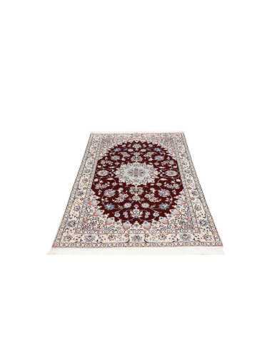 Nain 6la 105x165 Cm Nain 6la, Persia, Lana Cardata A Mano E