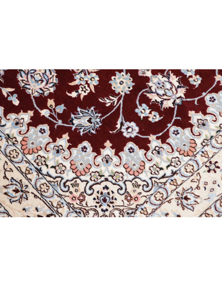 Nain 6la 105x165 Cm Nain 6la, Persia, Lana Cardata A Mano E