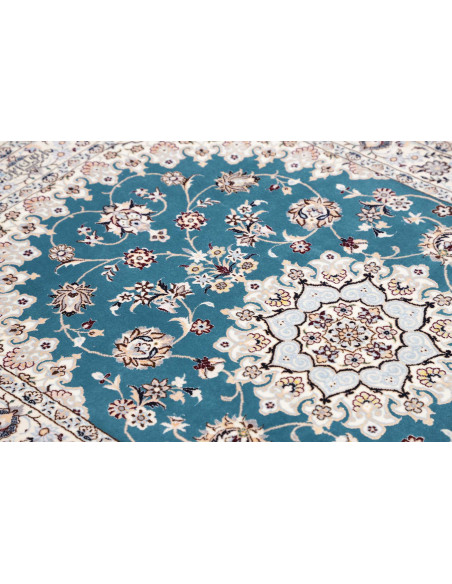 Nain 6la 110x164 Cm Nain 6la, Persia, Lana Cardata A Mano E