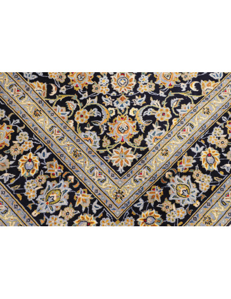 Kashan 258x375 Cm Kashan Persia Lana Cardata A Mano Cotone