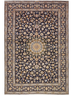 Kashan 255x370 Cm Kashan, Persia, Lana Cardata A Mano,