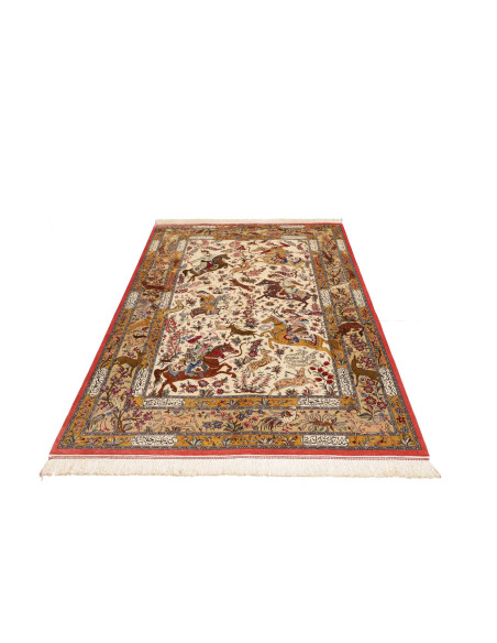 Ghom Silk 129x203 Cm Ghom Silk, Persia, 100% Silk,