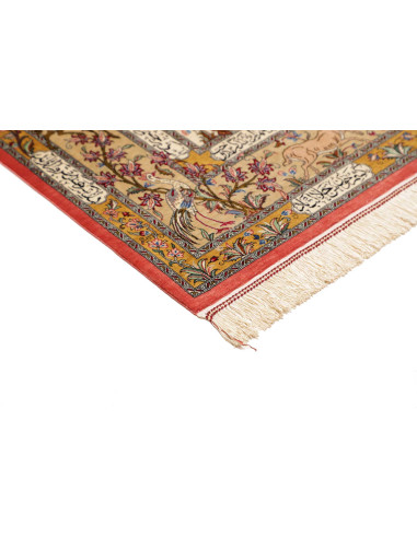 Ghom Silk 129x203 Cm Ghom Silk, Persia, 100% Silk,