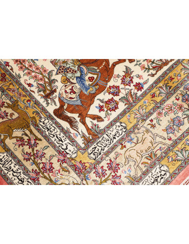 Ghom Seta 129x203 Cm Ghom Seta, Persia, 100% Seta,