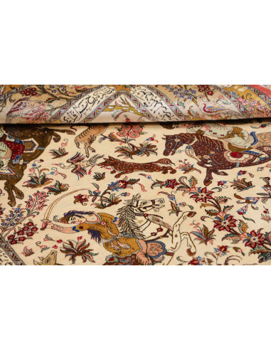 Ghom Silk 129x203 Cm Ghom Silk, Persia, 100% Silk,