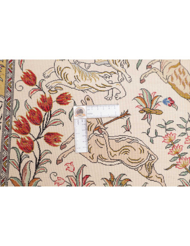 Ghom Silk 129x203 Cm Ghom Silk, Persia, 100% Silk,