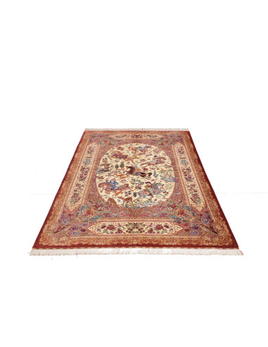 Ghom Seta 131x198 Cm Ghom Seta, Persia, 100% Seta,