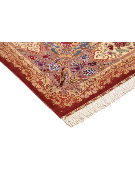 Ghom Seta 131x198 Cm Ghom Seta, Persia, 100% Seta,