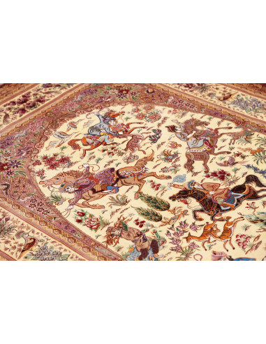 Ghom Seta 131x198 Cm Ghom Seta, Persia, 100% Seta,