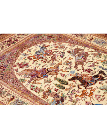 Ghom Seta 131x198 Cm Ghom Seta, Persia, 100% Seta,