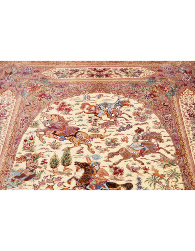 Ghom Seta 131x198 Cm Ghom Seta, Persia, 100% Seta,