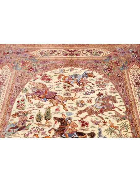 Ghom Seta 131x198 Cm Ghom Seta, Persia, 100% Seta,