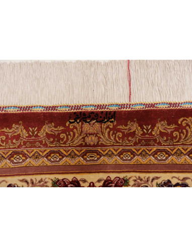 Ghom Seta 131x198 Cm Ghom Seta, Persia, 100% Seta,