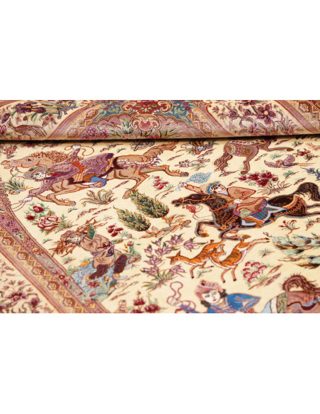 Ghom Seta 131x198 Cm Ghom Seta, Persia, 100% Seta,
