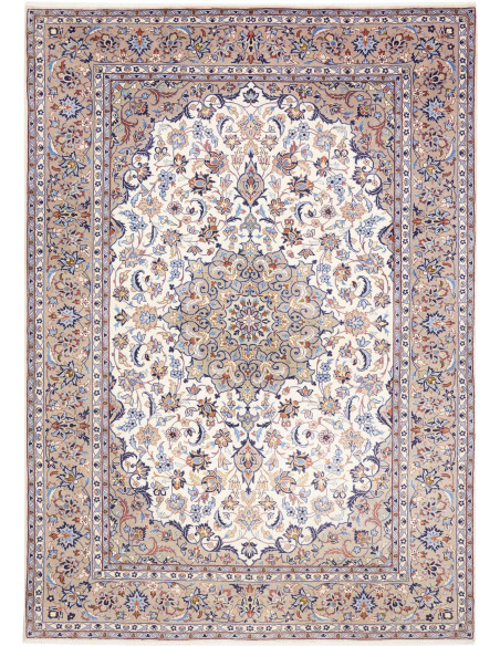 Kashan 200x285 Cm Kashan, Persia, Lana Cardata A Mano