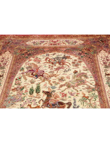 Ghom Seta 132x201 Cm Ghom Seta, Persia, 100% Seta ordito In