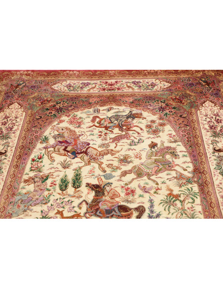 Ghom Seta 132x201 Cm Ghom Seta, Persia, 100% Seta ordito In