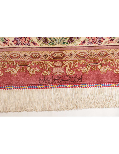 Ghom Seta 132x201 Cm Ghom Seta, Persia, 100% Seta ordito In