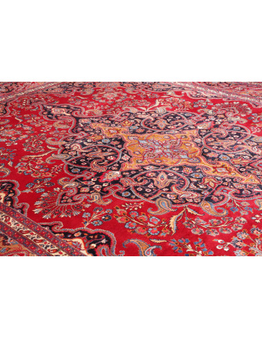 Rug Mashad Persia 303x390 Ruby Red Midnight Blu