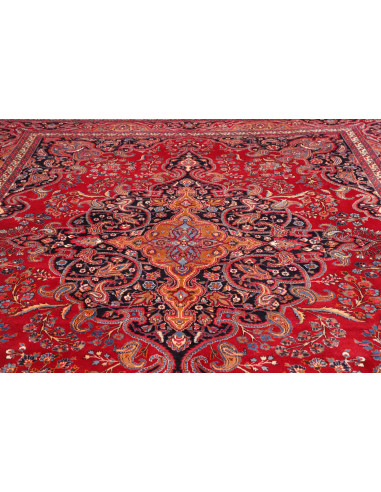 Rug Mashad Persia 303x390 Ruby Red Midnight Blu