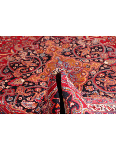Rug Mashad Persia 303x390 Ruby Red Midnight Blu