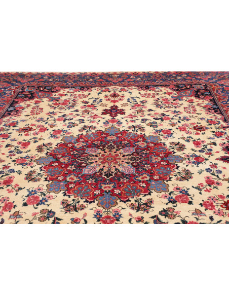 Mashad 305x408 Cm Mashad, Persia, Hand-carded Wool, Cotton,