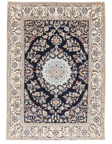 Nain 9la 167x236 Cm Nain 9la, Persia, Hand-carded Wool And