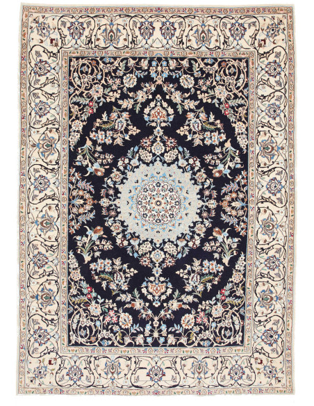 Nain 9la 167x236 Cm Nain 9la, Persia, Hand-carded Wool And