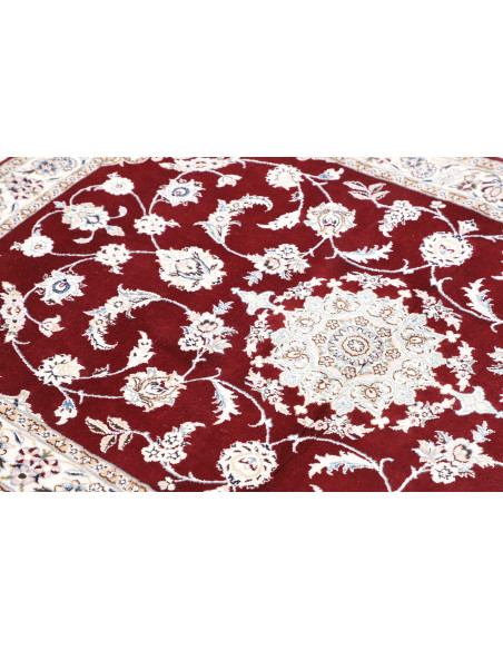 Nain 9la 105x150 Cm Nain 9la, Persia, Lana Cardata A Mano E