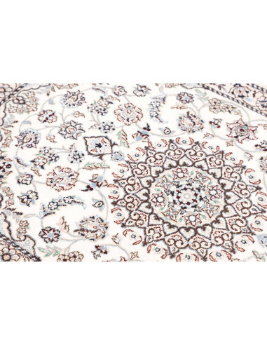 Nain 9la 81x122 Cm Nain 9la, Persia, Lana Cardata A Mano E