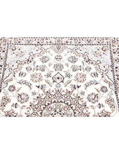 Nain 9la 81x122 Cm Nain 9la, Persia, Lana Cardata A Mano E