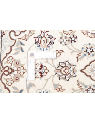 Nain 9la 81x122 Cm Nain 9la, Persia, Lana Cardata A Mano E
